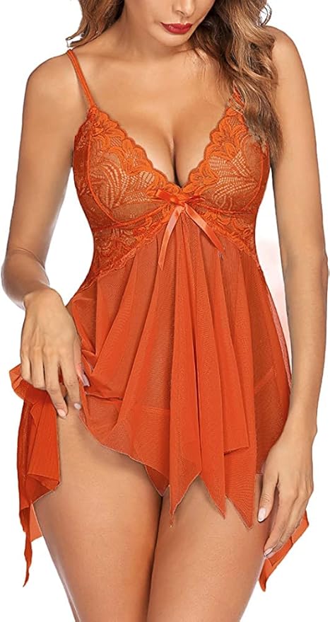 Net Self Design Halter Neck Babydoll Night Suit For Women