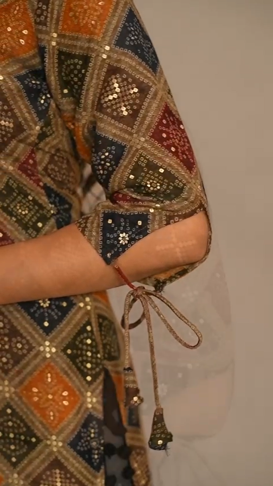 Women Printed Cotton Rayon Straight Kurta (Multicolor)